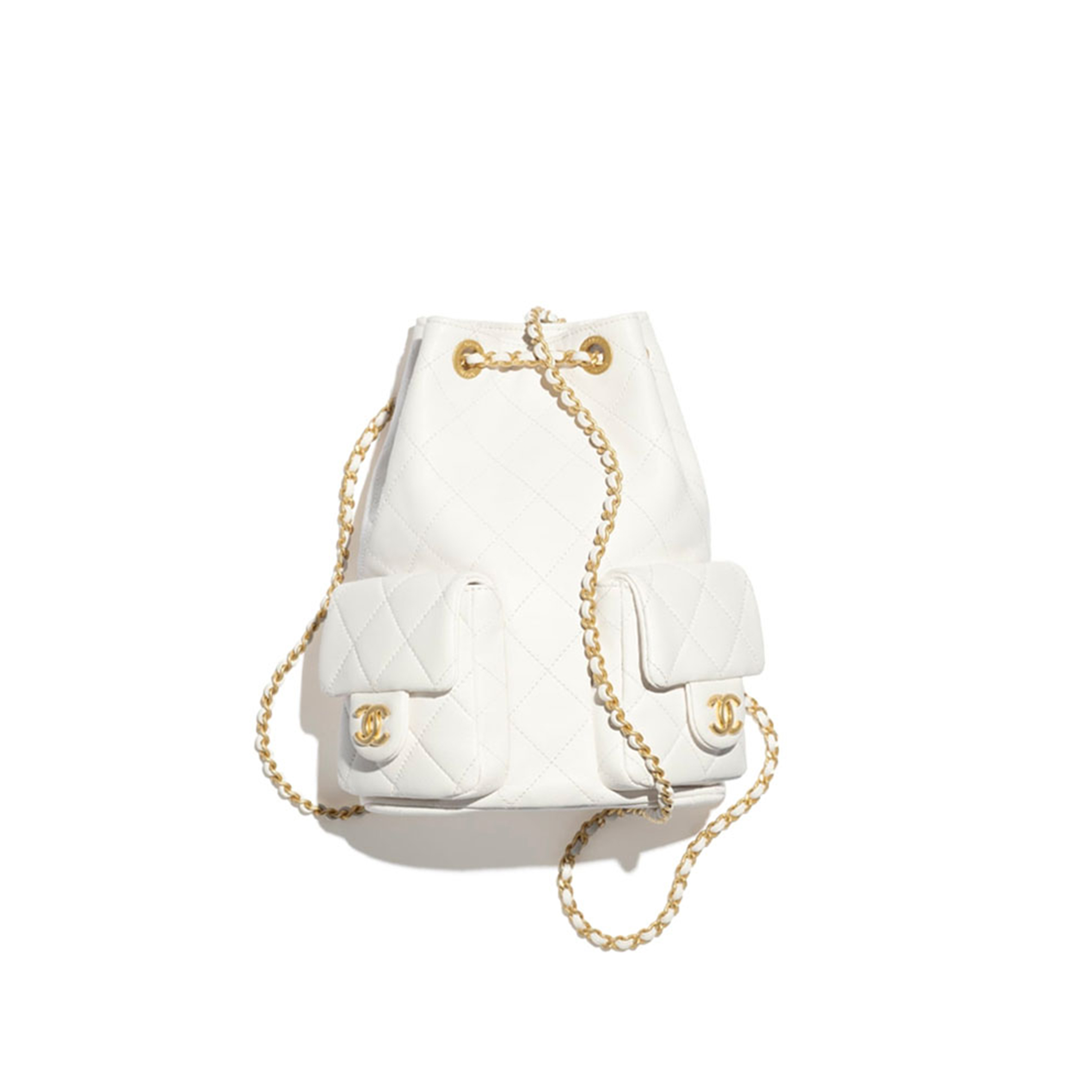 CHANEL DRAWSTRING BACKPACK AS5310 (24*18*7cm)